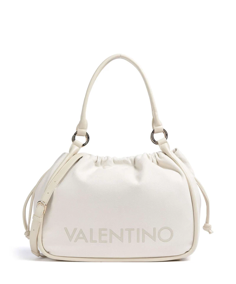 Valentino Bags Eirlys Red Bucket Handtasche ecru