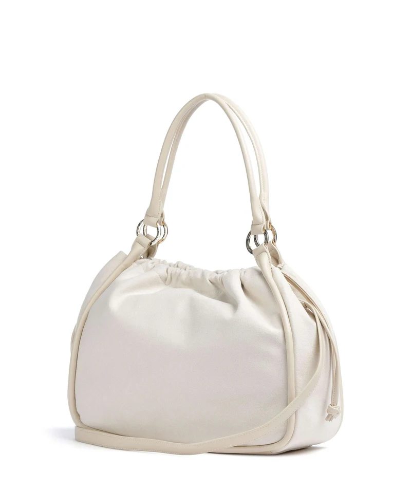 Valentino Bags Eirlys Red Bucket Handtasche ecru