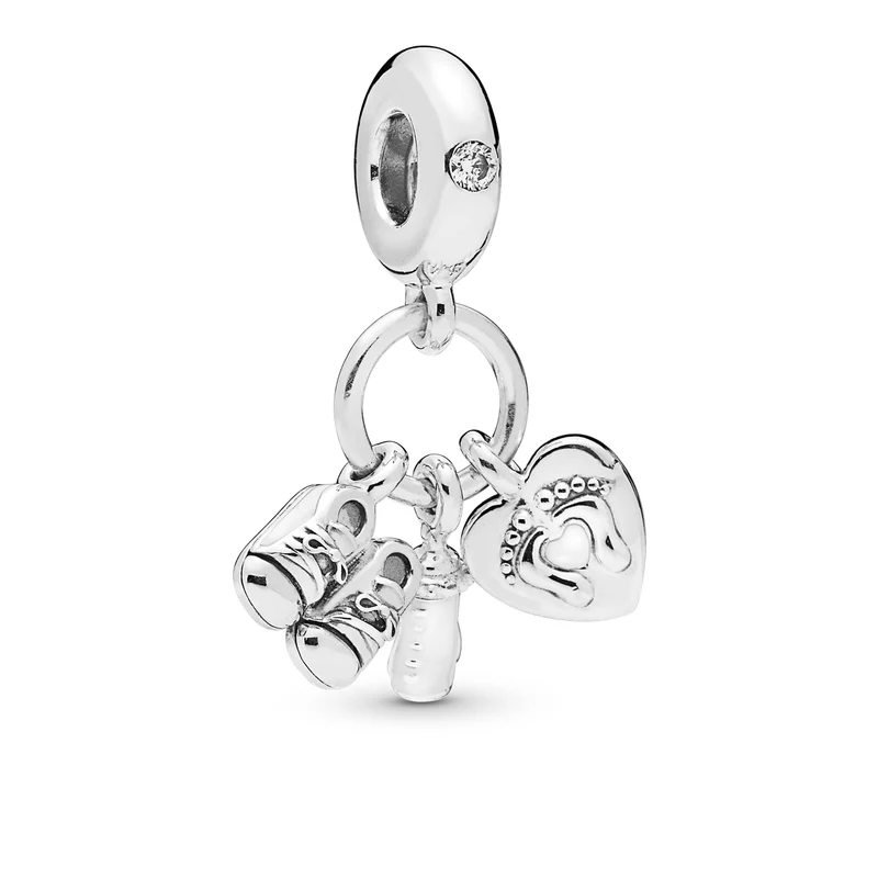 Pandora Moments damen Charm Silber 798106CZ