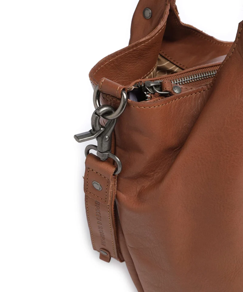 Spikes & Sparrow Suede Mix Ryana Shopper mocca