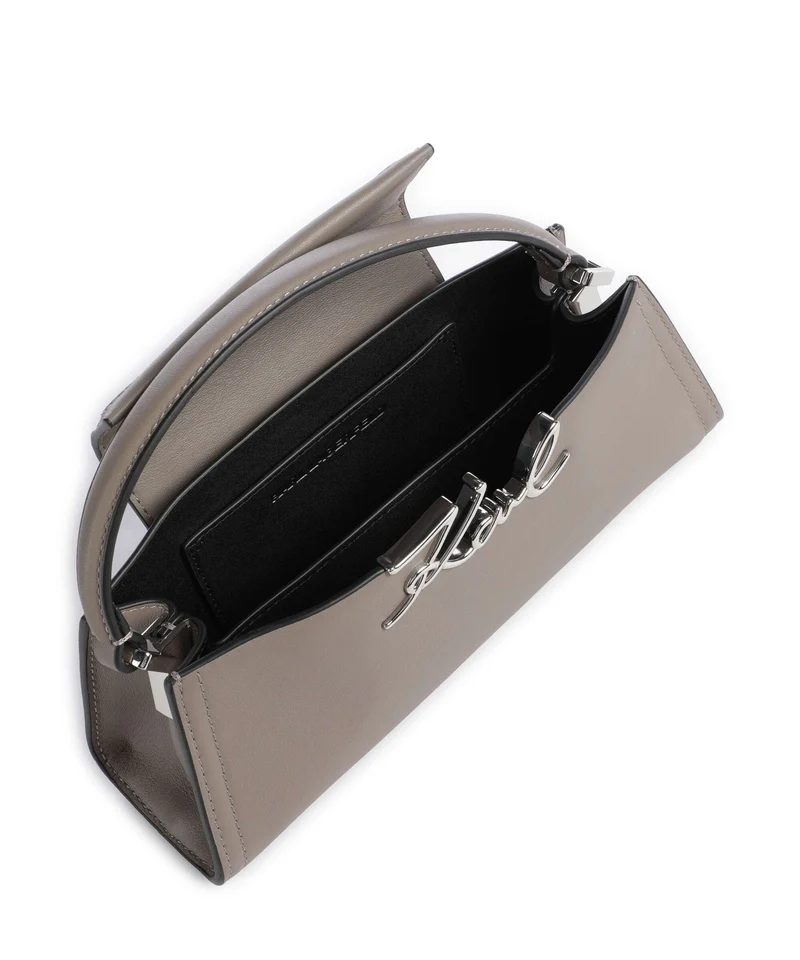 Karl Lagerfeld K/Signature Mini Handtasche ash grey