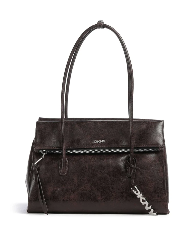 DKNY Rivington Large Schultertasche coffee bean