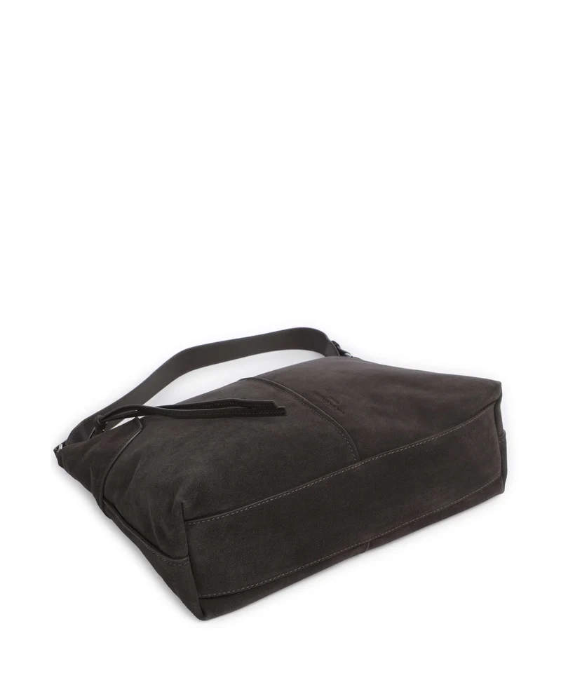 Liebeskind Mila Hydro Suede Beuteltasche deep soil
