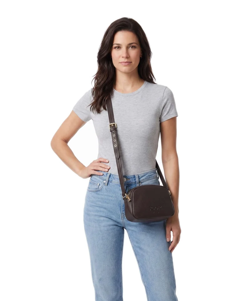 JOOP! Jeans Cuore Lettera Issie Umhängetasche darkbrown