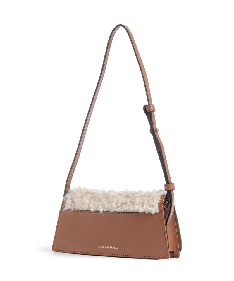 Karl Lagerfeld K/Autograph Mini Schultertasche natural tan