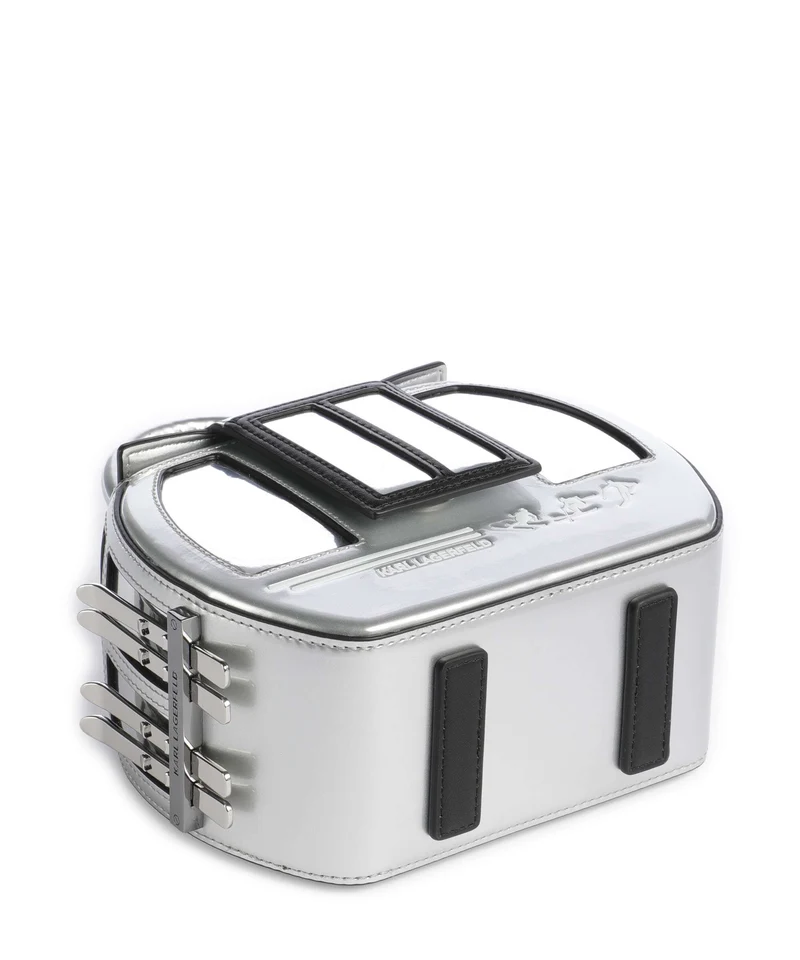 Karl Lagerfeld Ikon Umhängetasche silver