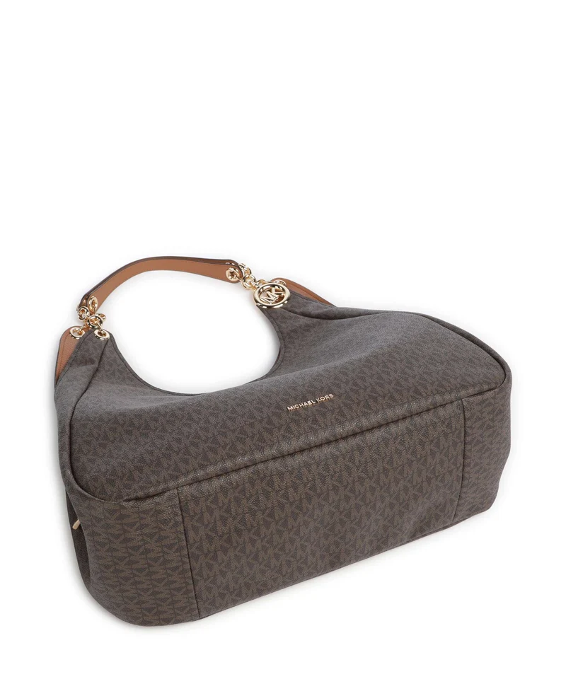 Michael Kors Ellie Large Beuteltasche brown/acorn