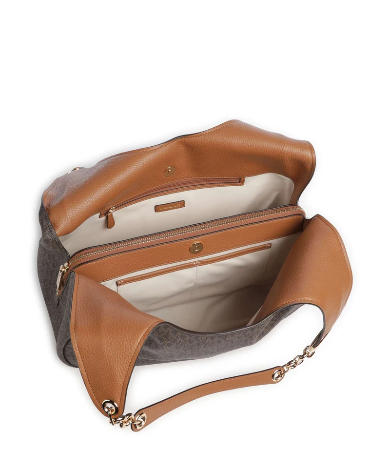 Michael Kors Ellie Large Beuteltasche brown/acorn