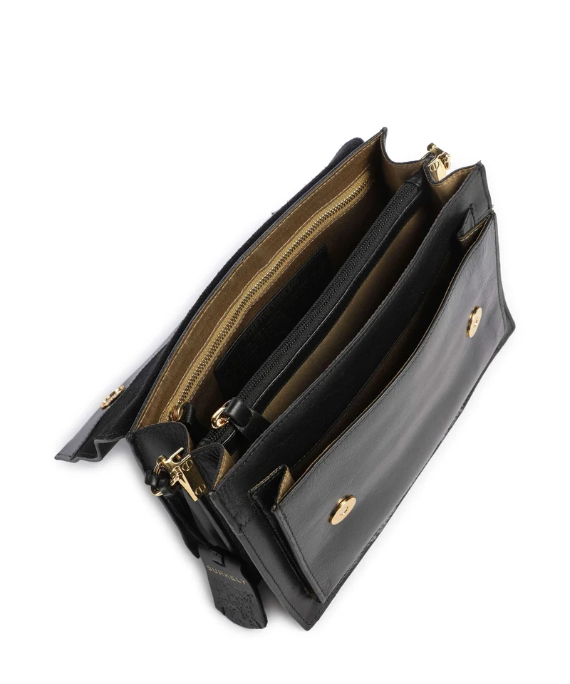 Burkely Fine Florence Umhängetasche black