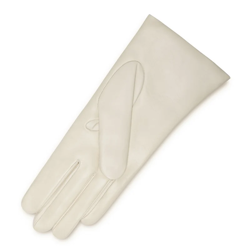 Isabel Bernard Honoré Eleanor Cream Ziegenfell Leder Handschuhe IB67000-372-8