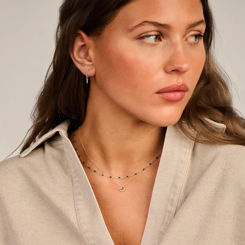 Blush 14 Karat Golden Necklace 3072YZI