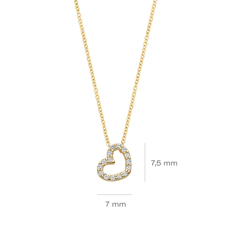 Blush 14 Karat Golden Necklace 3072YZI