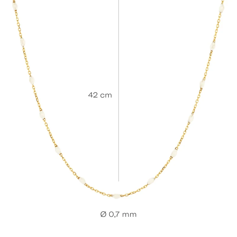 Blush 14 Karat Golden Necklace 3162YRM