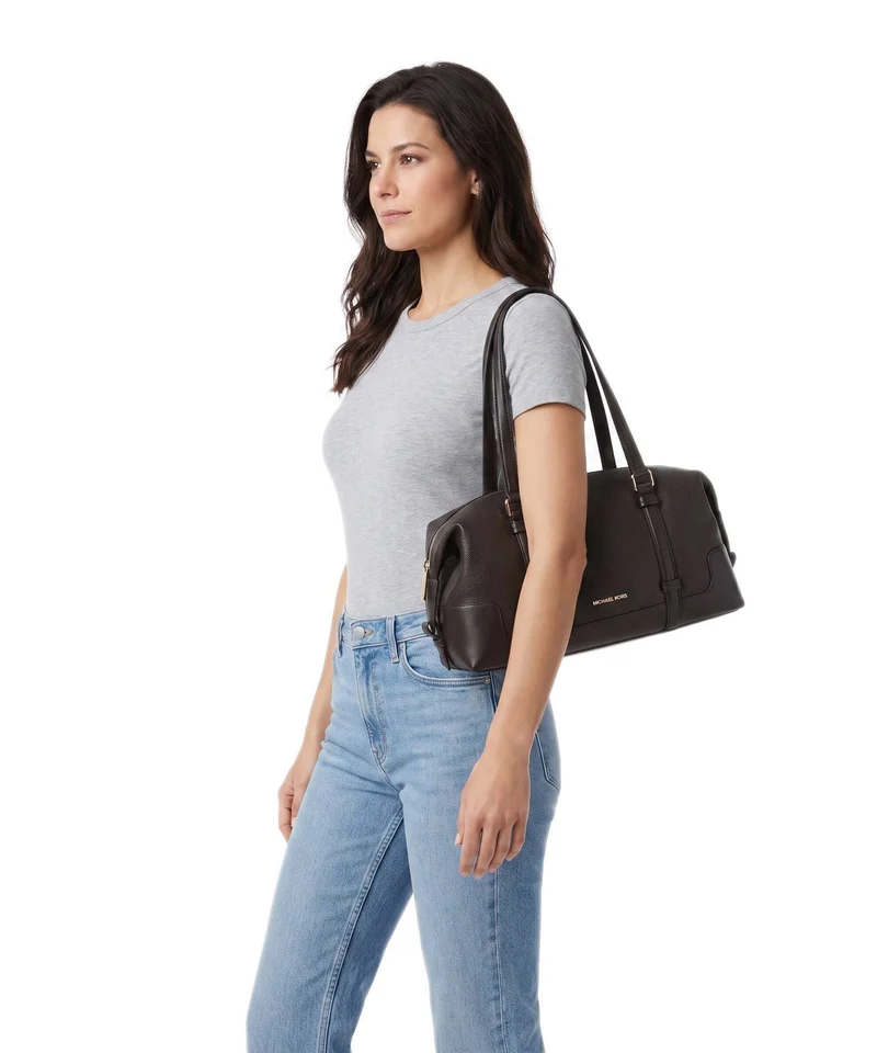 Michael Kors Teddi Large Schultertasche chocolate