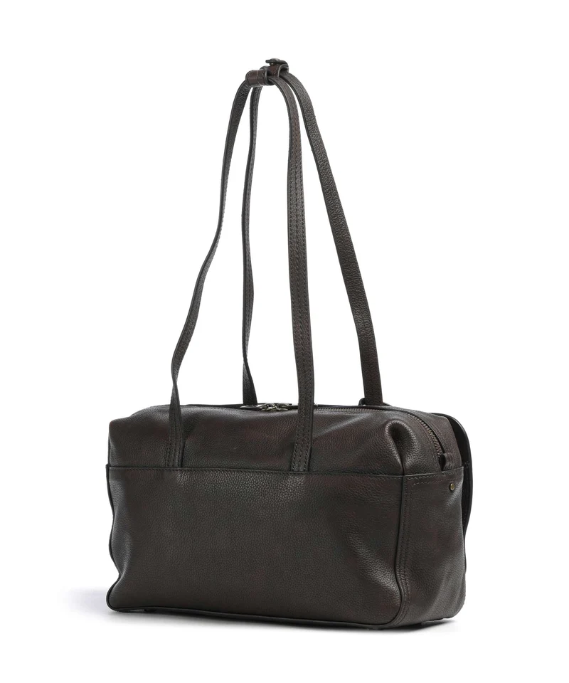 Liebeskind Clarice II Vintage Pebble M Schultertasche deep soil