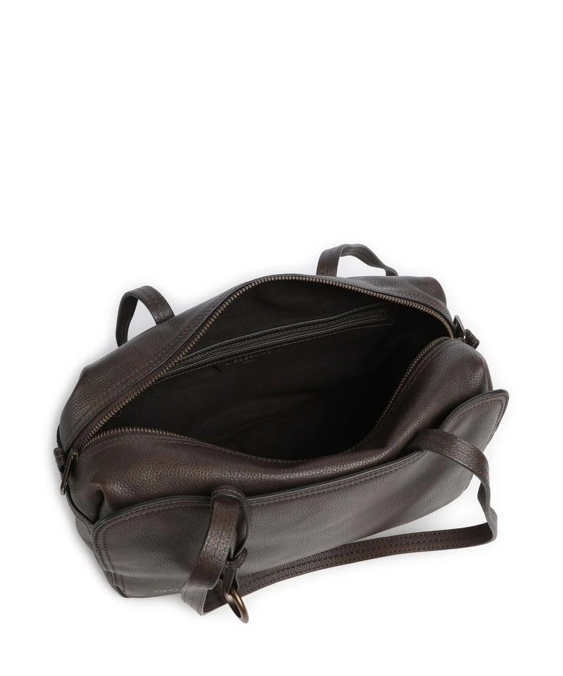 Liebeskind Clarice II Vintage Pebble M Schultertasche deep soil