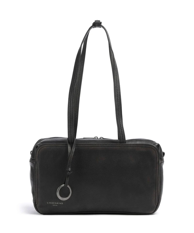 Liebeskind Clarice II Vintage Pebble M Schultertasche black