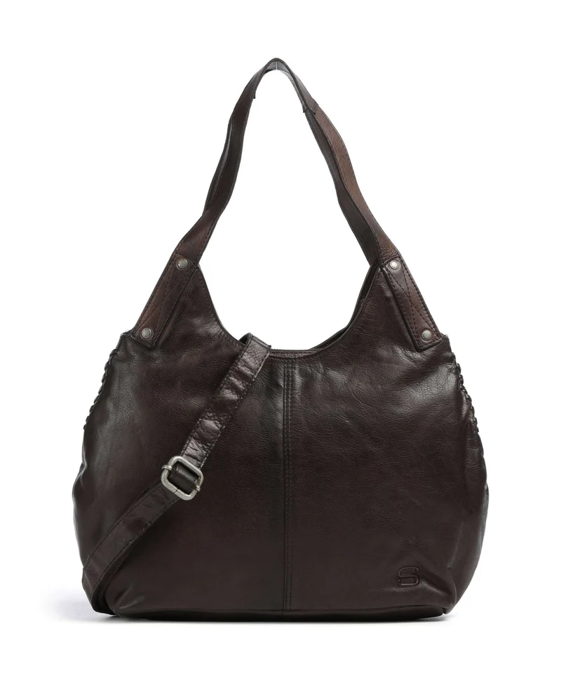 Spikes & Sparrow Apache Marthe Beuteltasche dark brown