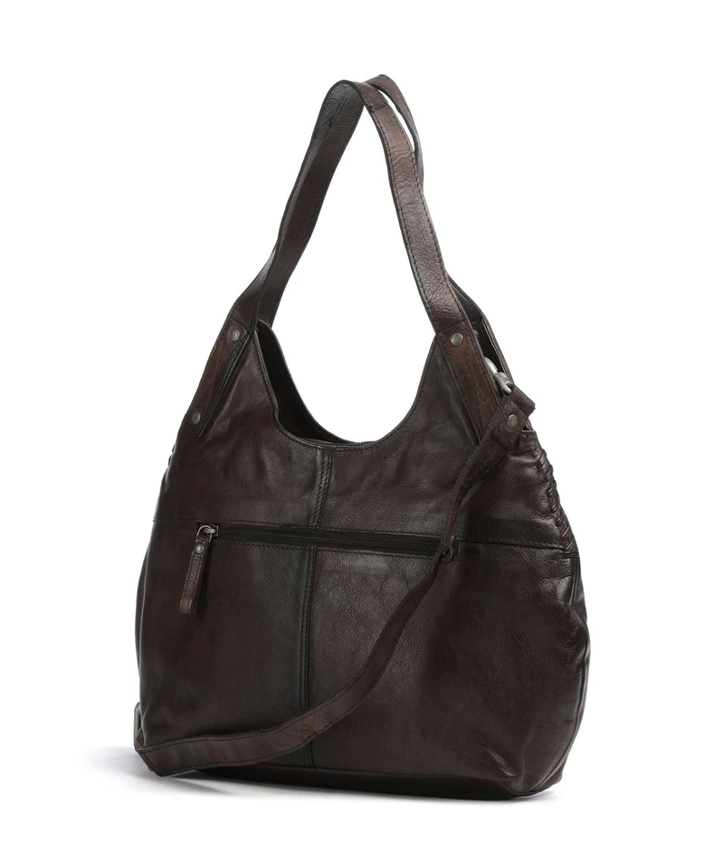 Spikes & Sparrow Apache Marthe Beuteltasche dark brown