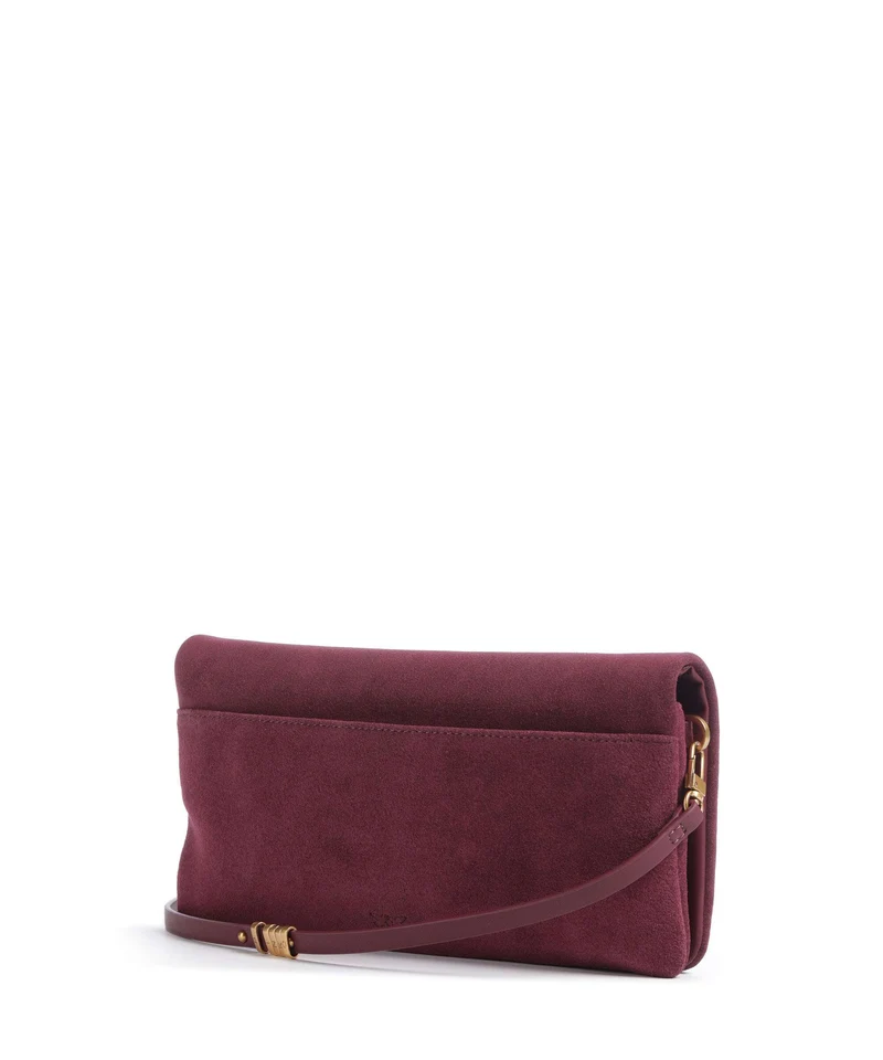 Pinko Click Soft Horizontal Classic Umhängetasche ribes intenso/antique gold