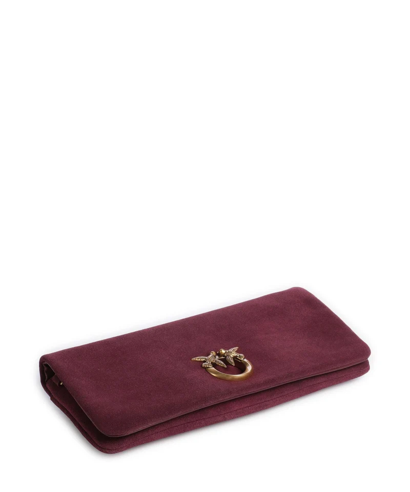 Pinko Click Soft Horizontal Classic Umhängetasche ribes intenso/antique gold