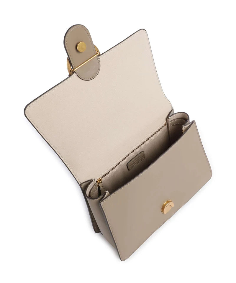 Pinko Love One Classic Handtasche grigio talpa/antique gold