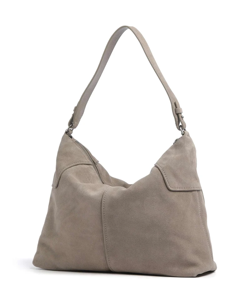 Liebeskind Mila Hydro Suede Beuteltasche neutral grey