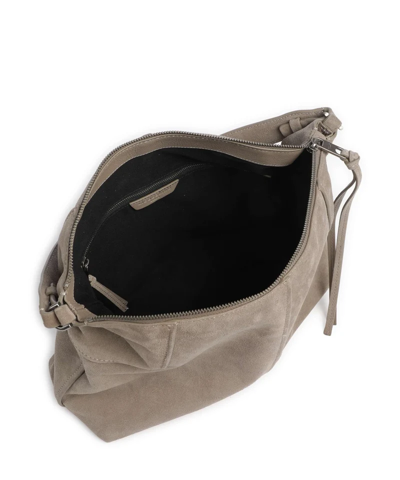Liebeskind Mila Hydro Suede Beuteltasche neutral grey