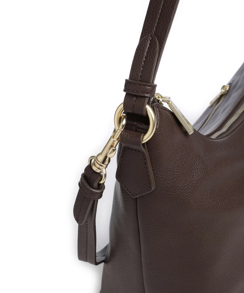 JOOP! Jeans Cuore Lettera Dalia Beuteltasche darkbrown