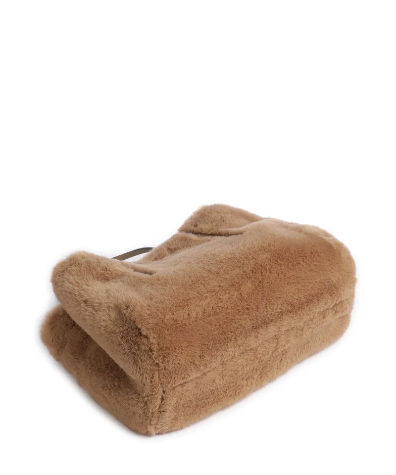 Abro Fur Noelle Handtasche cappuccino