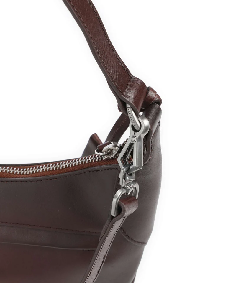 Burkely Ledger Schultertasche burgundy