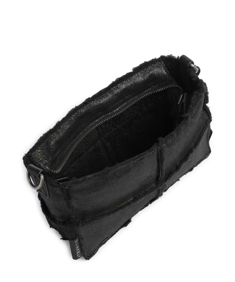 Burkely Lana Umhängetasche black