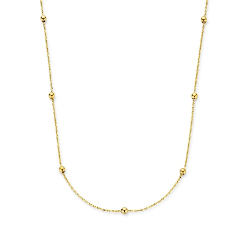 Beloro Jewels Della Spiga Dani 9 Karat Gold Necklace BO340041
