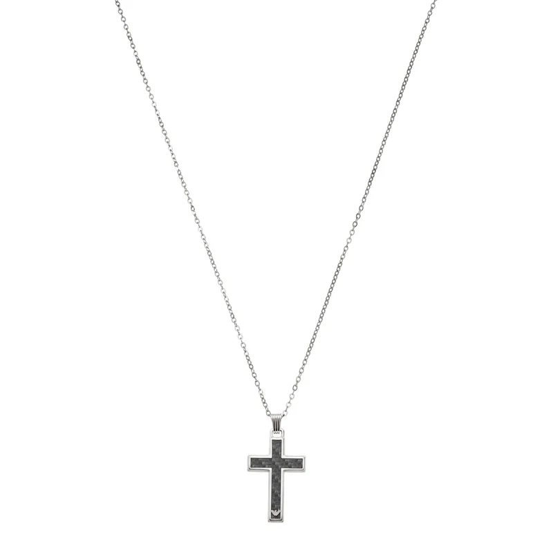 Emporio Armani Silberfarbene Herren Kette EGS1705040 (Länge: 50.00 - 55.00 cm)