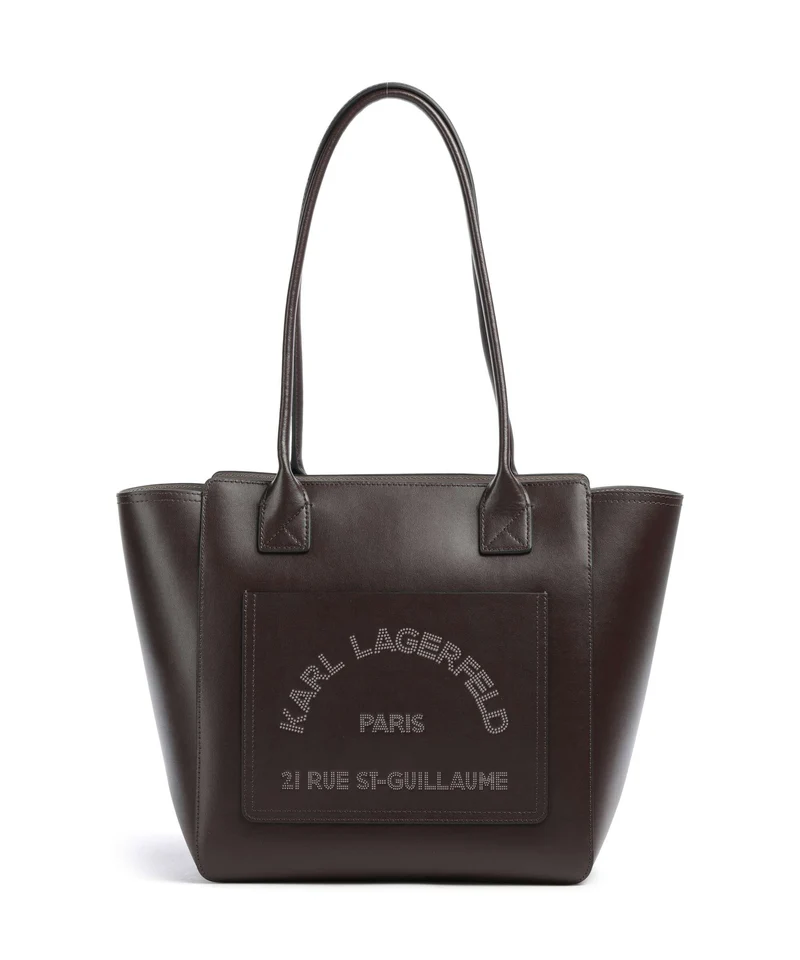 Karl Lagerfeld K/Daily Medium Shopper tobacco