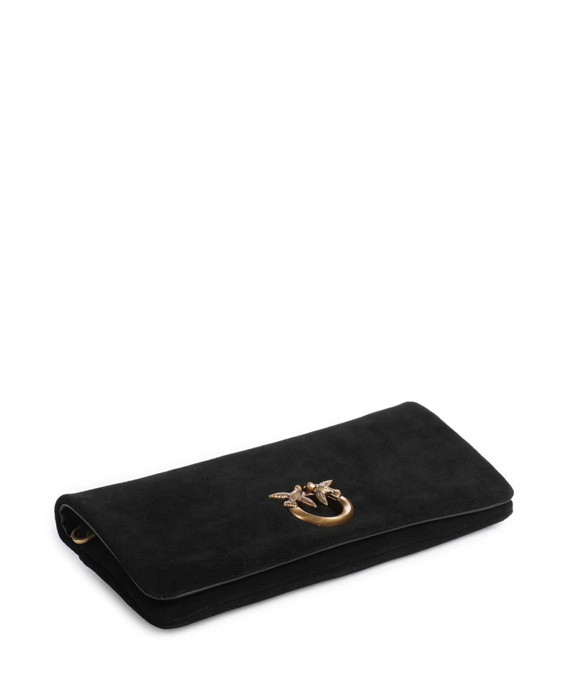 Pinko Click Soft Horizontal Classic Umhängetasche nero/antique gold