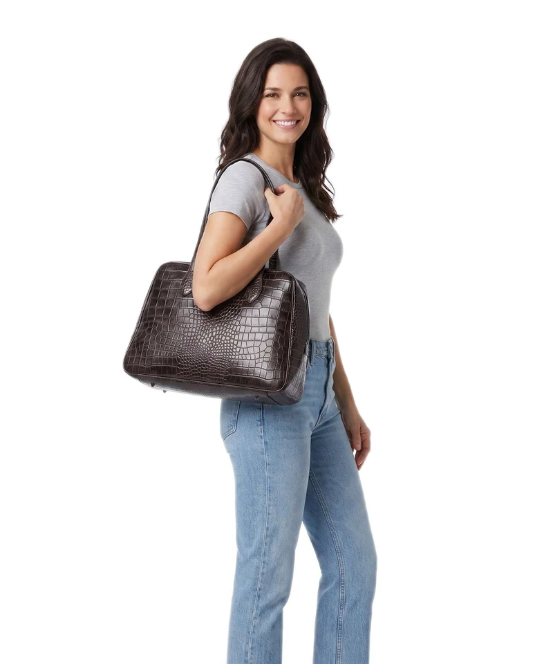 Markberg Shopper espresso brown