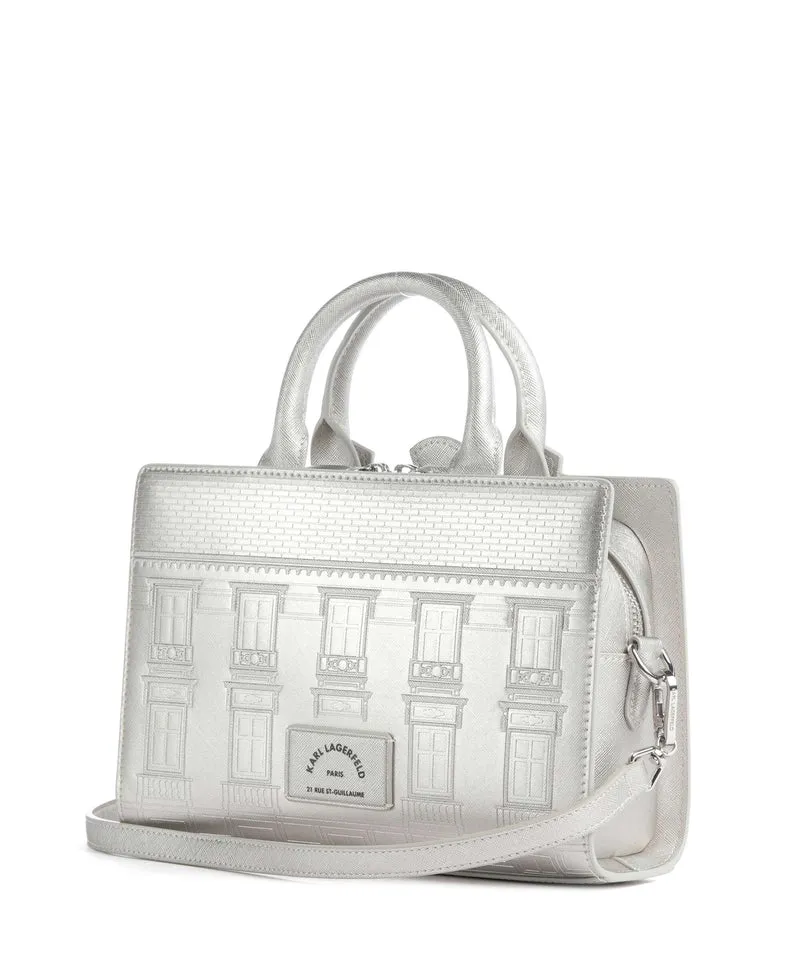 Karl Lagerfeld K/Rue St Guillaume Handtasche silver