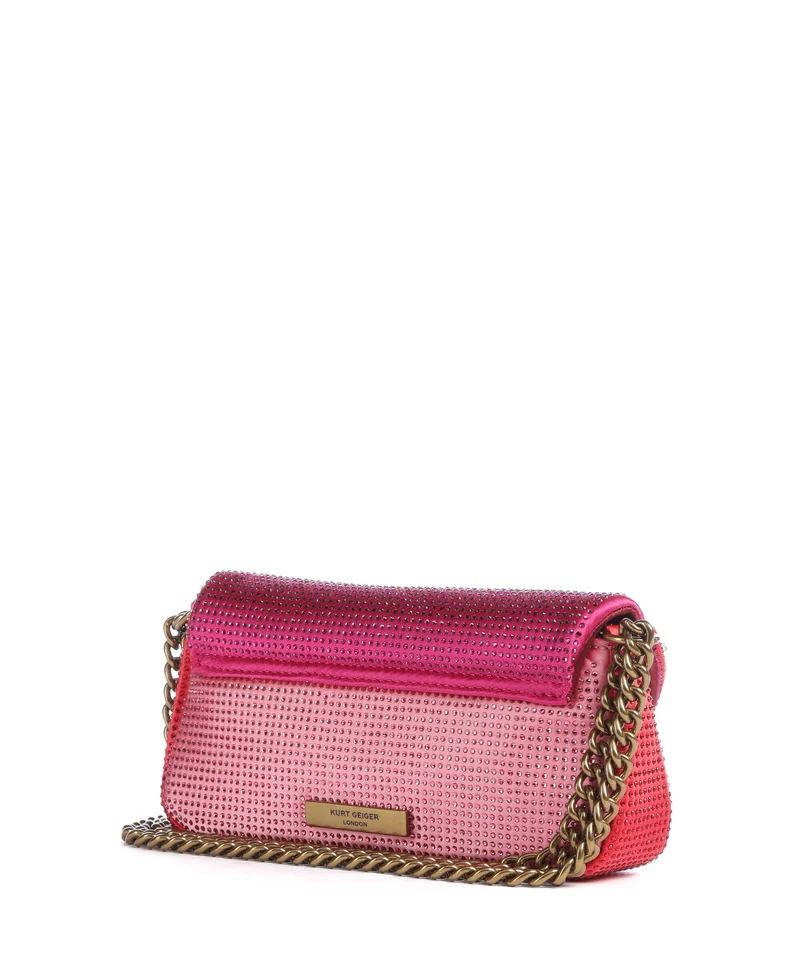 Kurt Geiger Pickle Schultertasche pink