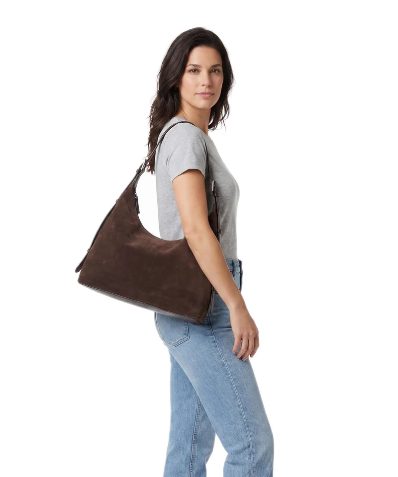 Markberg Tribeca Beuteltasche dark brown