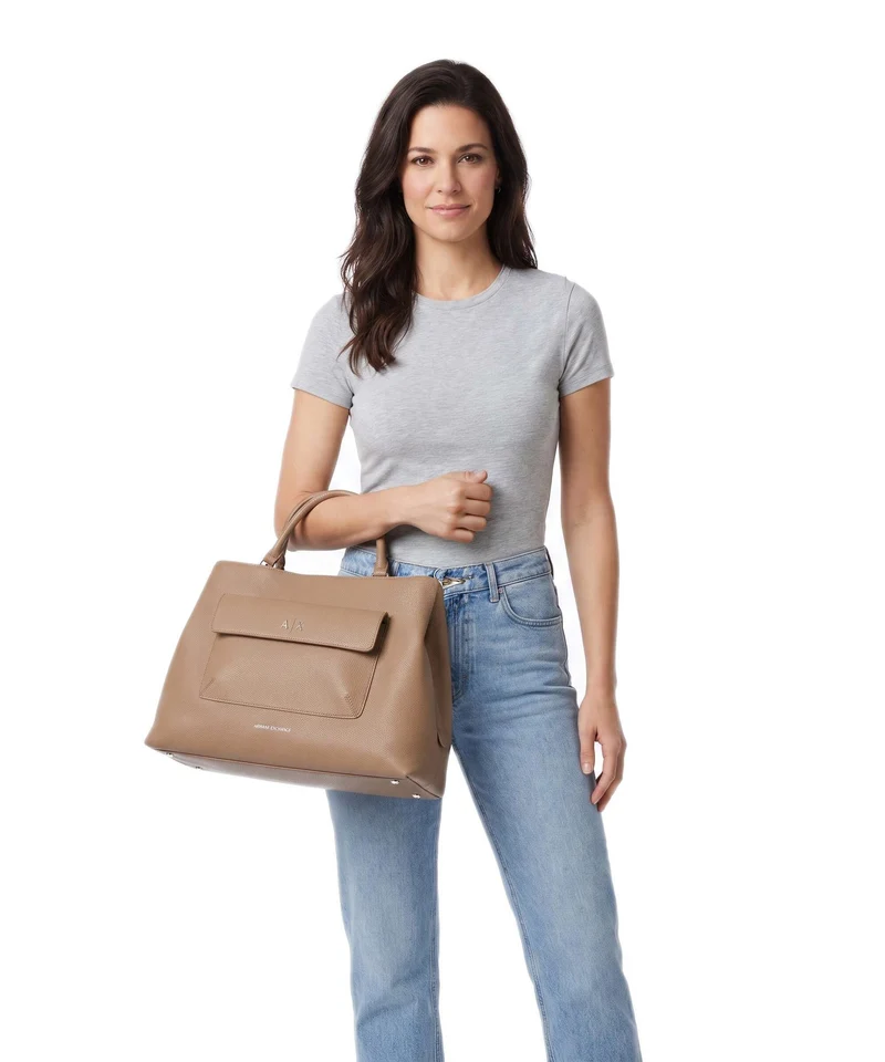 Armani Exchange Nicole L Handtasche marionette