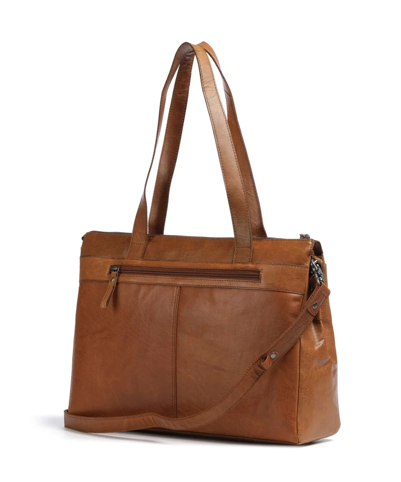 Spikes & Sparrow Bronco Yasmijn Shopper brandy