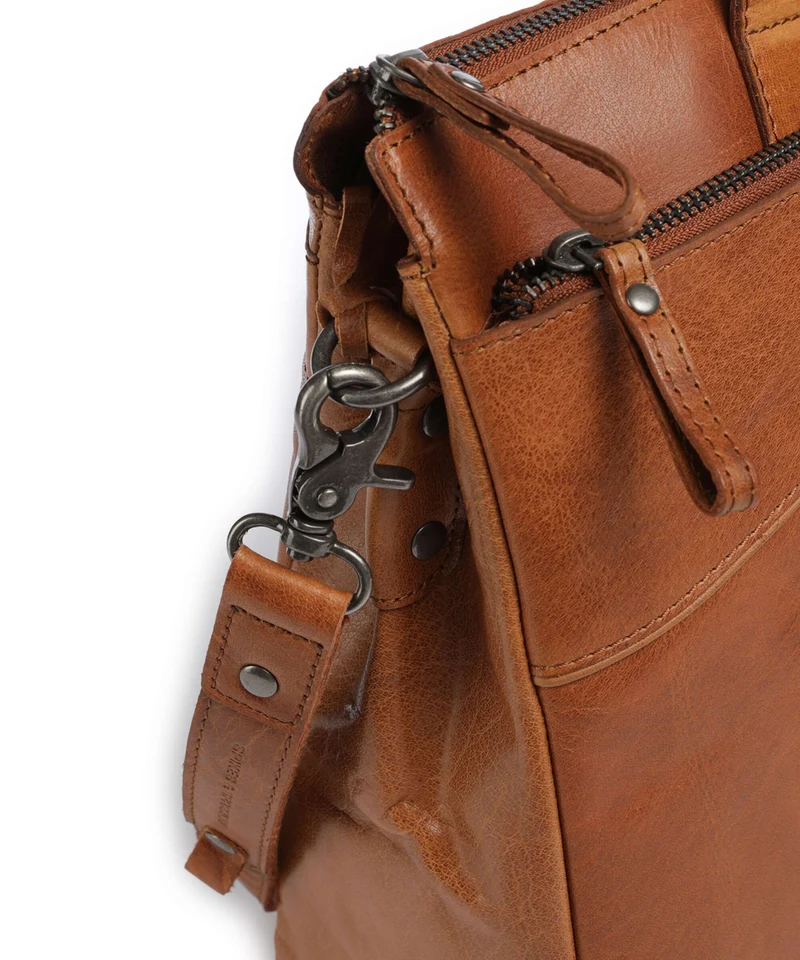 Spikes & Sparrow Bronco Yasmijn Shopper brandy