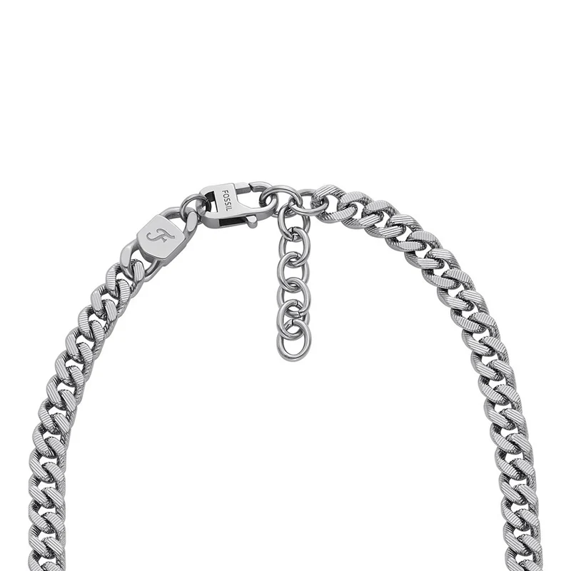 Fossil Harlow Silberfarbene Kette JF04696040
