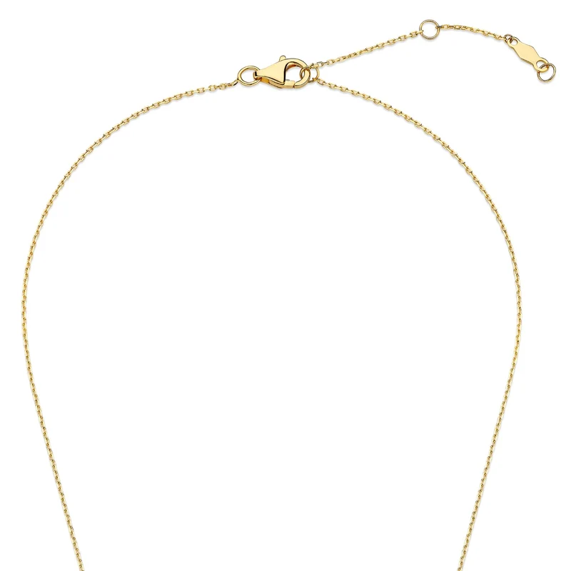 Isabel Bernard De la Paix Flavie 14 Karat gold necklace with diamond 0.06 carat IBD350032