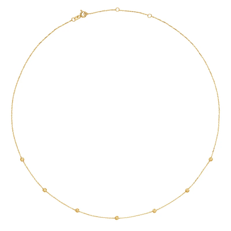 Jackie Gold Rembrandt 14 Karat Gold Necklace JKN25.554