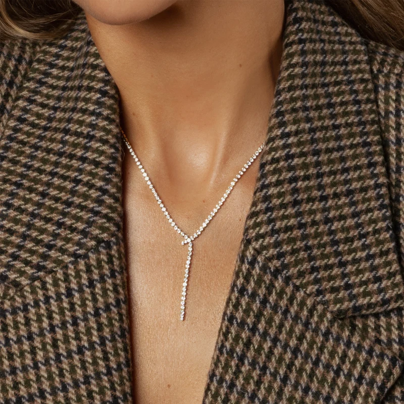 Mockberg Kenza Silver Eve Necklace MB1929