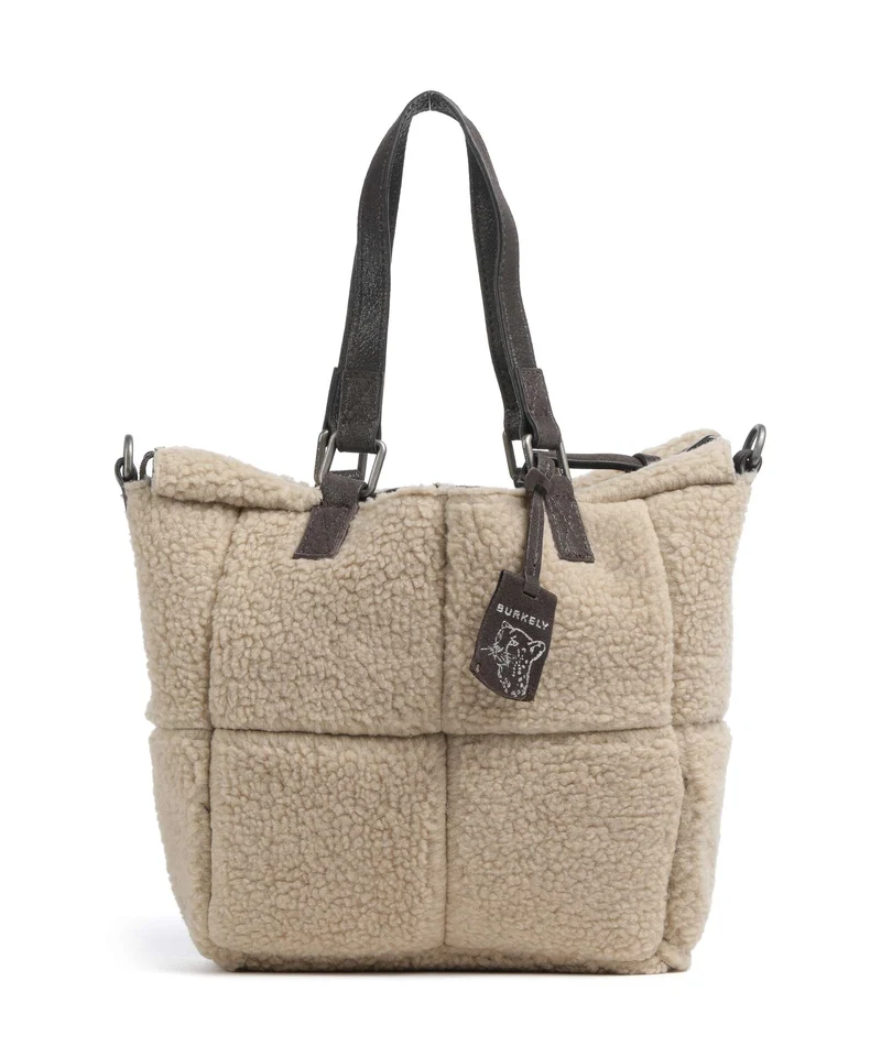 Burkely Lana Schultertasche dark brown