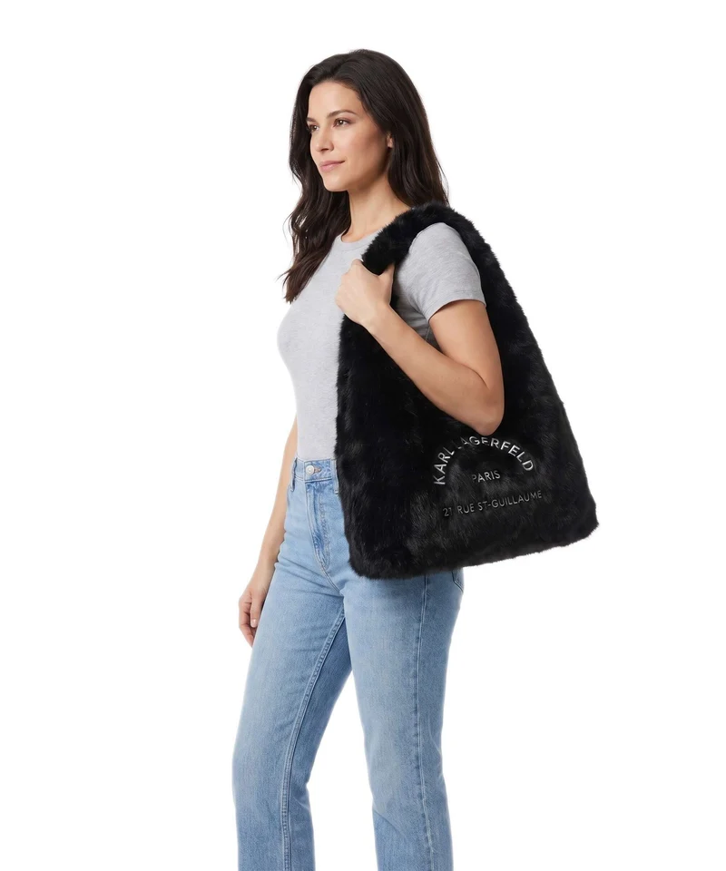 Karl Lagerfeld K/Rue St Guillaume Beuteltasche black