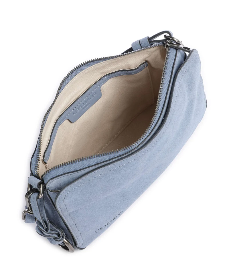 Liebeskind Clarice II Hydro Suede M Umhängetasche flower blue